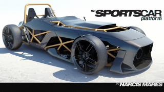 Illustration for article titled The First Crowd Sourced Sports Car Is This Badass Supercar Mashup